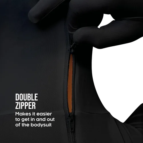 Vista 4 de Traje de segunda piel Morphsuits para hombres, talla M Negro