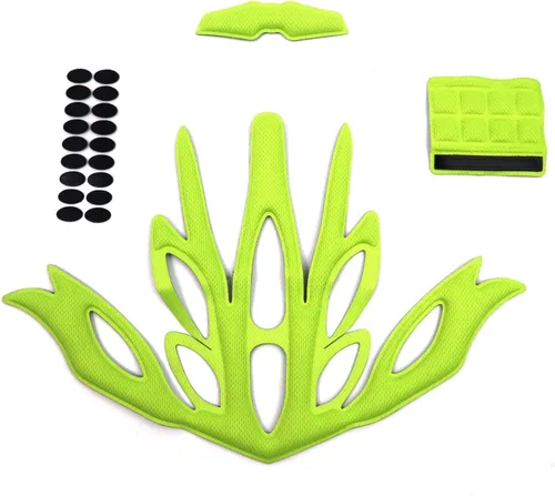 Vista 16 de Kit de almohadillas de espuma para casco de esponja sellada, forro protector para deportes al aire libre, ciclismo, bicicleta, motor, bicicleta