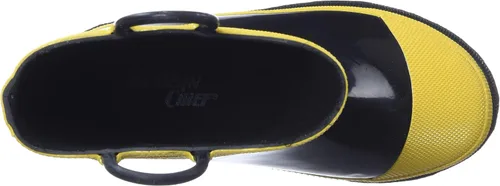 Vista 5 de Western Chief - Botas de lluvia impermeables impresas con asas fáciles de tirar, F.D.U.S.A, 1 M US Little Kid