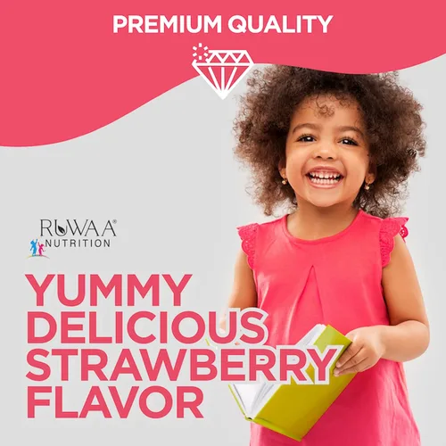 Vista 6 de RUWAA NUTRITION Gomitas probióticas orgánicas para niños para la salud digestiva, apoyo inmunológico, estreñimiento, hinchazón. 2.5 mil millones