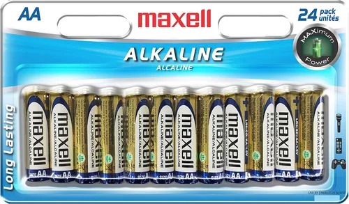 Vista 6 de Maxell 723815 Pilas alcalinas AAA de larga duración de alto rendimiento, paquete de 36, computadora
