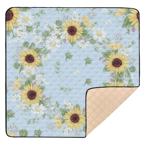 Vista 9 de Construction Vehicles Soft Thick Baby Playmat for Indoor Outdoor Cozy Breathable Playroom Activity Mat for Baby Kids Toddlers Infants, 50'' x 50
