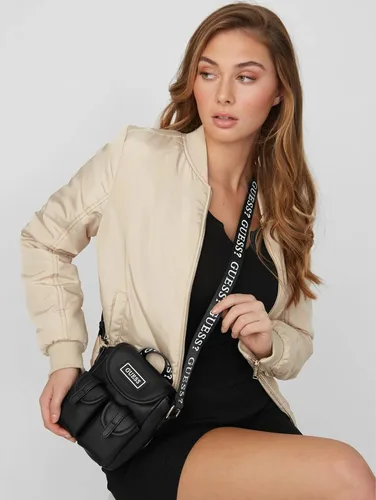 Vista 2 de GUESS Bolso bandolera con logotipo arcoíris para mujer