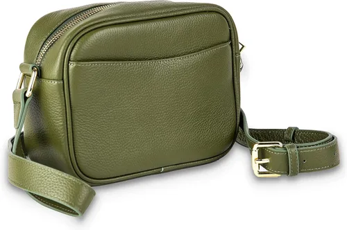 Vista 2 de Bozok Bolso bandolera de cuero para mujer
