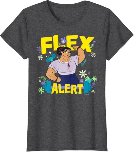 Vista 6 de Disney Encanto Luisa Madrigal Flex Alert Camiseta, Negro