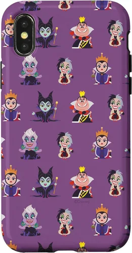 Vista 5 de Disney Villains Kawaii - Carcasa para iPhone 17, color morado