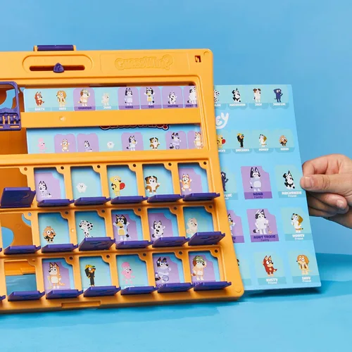 Vista 5 de Hasbro Gaming Juego de edición Bluey Personajes y objetos Bluey Divertidos juegos de mesa para niños para familias 2 jugadores 15 minutos