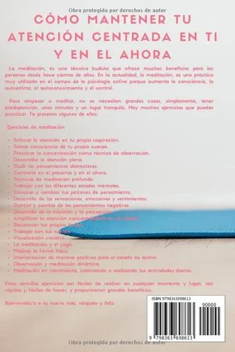 Vista 2 de Ejercicios de meditación para hacer en casa Pensamientos Distractores, Mindfulness, Meditación Dinámica, Visualización Creativa, Patrones