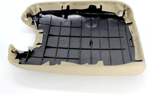 Vista 5 de Ezzy Auto Funda de piel sutura cubre apoyabrazos para 2008 2009 2010 2011 2012 Honda Accord cubierta cubre tablero central, Beige