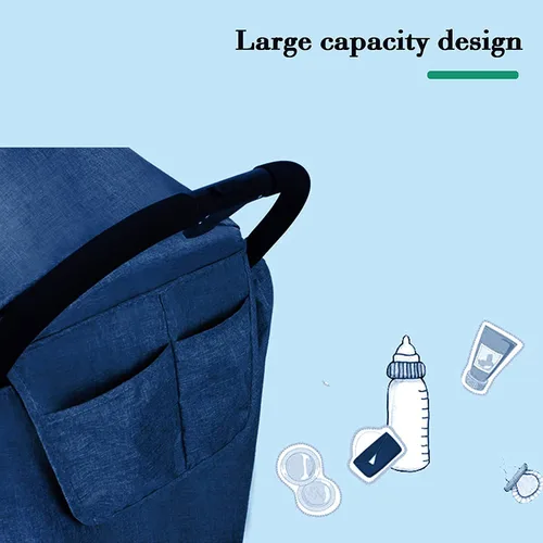 Vista 4 de Funda de lluvia universal para cochecito de bebé, protector de lluvia, impermeable, protector contra el clima, cubierta de cochecito de bebé