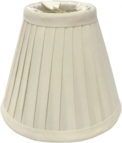 Vista 9 de Royal Designs, Inc. Pantalla plisada Empire CS-111BG, color beige, 2,5 x 5 x 4,25