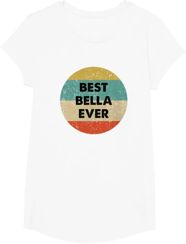 Vista 24 de Bella Name - Camiseta, Negro, S
