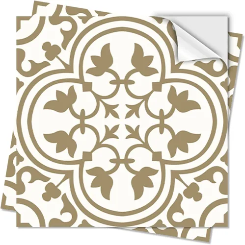 Vista 10 de Alwayspon Adhesivos de transferencia de azulejos de vinilo esmerilado para despegar y pegar, calcomanías autoadhesivas para azulejos de pared