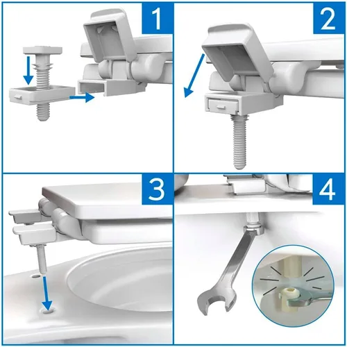 Vista 8 de Mayfair NextStep2 - Asiento de inodoro