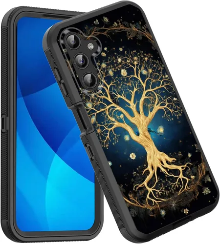 Vista 65 de Funda para Galaxy A14 5G, a prueba de golpes, 3 capas, protección de cuerpo completo, resistente, de alto impacto, para Samsung Galaxy A14 5G de 6.6