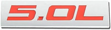 Vista 12 de 1.5L Negro/Cromo Aleación de Aluminio Auto Maletero Puerta Guardabarros Parachoques Insignia Calcomanía Emblema Cinta Adhesiva Pegatina