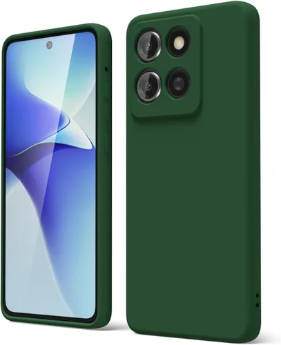 Vista 53 de oakxco para Motorola Moto G Stylus 5g 2021 Funda de teléfono de silicona líquida, delgada y suave, de goma de caucho, TPU, cubierta simple y lisa