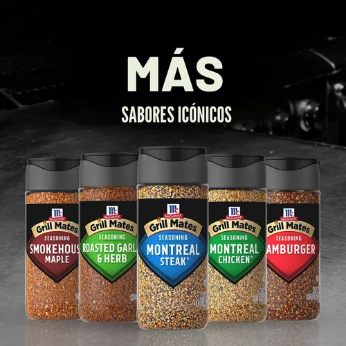 Vista 18 de McCormick Grill Mates Montreal. - Condimento para carne con un 25 % menos de sodio