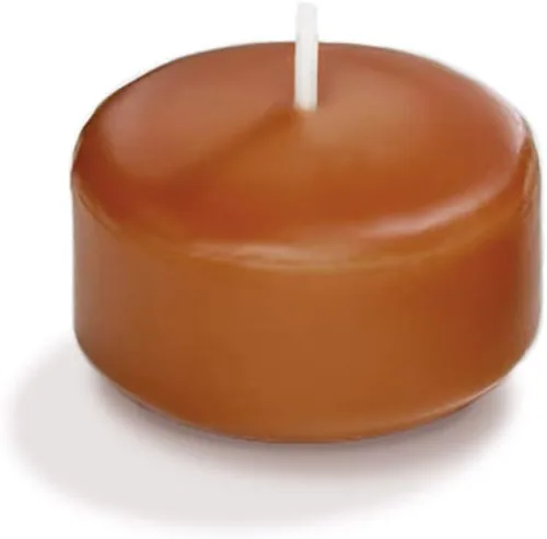 Vista 64 de yummi Caja de 120 velas flotantes marfil de 1.75