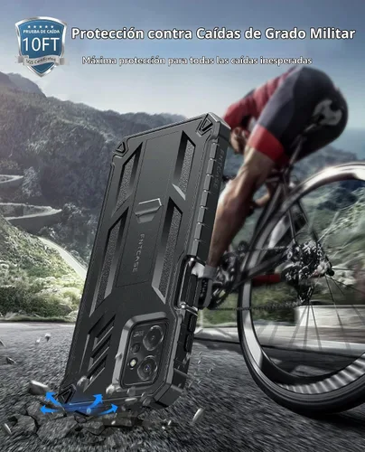Vista 7 de FNTCASE Funda para Moto G 5G 2023 / Moto G Power 5G 2023 con función atril