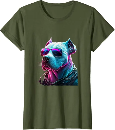Vista 19 de Dogo Argentino Dogs Dogo Argentinos Camiseta, Negro