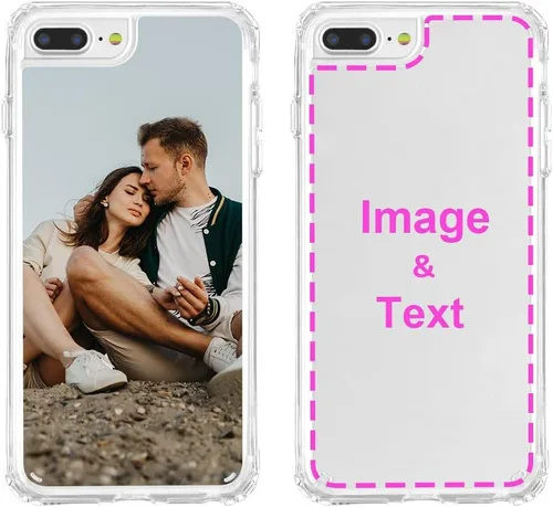 Vista 163 de Funda de teléfono personalizada para Apple iPhone 8 Plus iPhone 7 Plus, personalizada con foto, imagen, texto, imagen, diseño de imagen