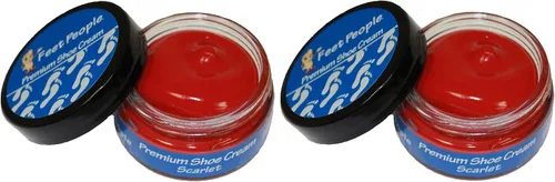 Vista 4 de FeetPeople Crema prémium para zapatos de 1.5 onzas, paquete de 2, varios