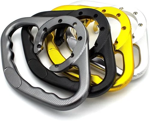 Vista 7 de Manija de pasajero CNC para motocicleta, mango de tanque compatible con Yamaha YZF R25 R3 MT03 2014 2015 2016 2017 2018 2019 2020