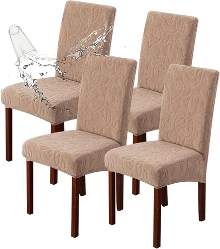 Vista 68 de Genina Fundas impermeables para sillas Parsons de comedor, fundas elásticas para sillas Parsons para comedor, cocina, funda protectora para silla