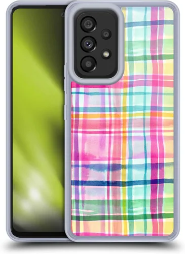 Vista 12 de Head Case Designs Officially Licensed Ninola Brushstrokes Multi Colorful Gel Case [Military Grade Protection] Compatible with Samsung Galaxy A53 5G