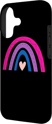Vista 2 de Rainbow Colours Bisexual Flag Pride Bisexual Bi Case for iPhone 17