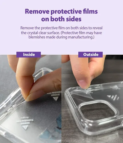 Vista 4 de Ringke Fusion para iPhone 11 Funda [Siempre Luce Elegante] Recubrimiento UV Resistente a Arañazos y Decoloración, Bolsillos de Aire a Prueba