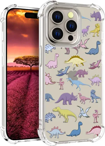 Vista 53 de Funda compatible con iPhone 15, bonita funda transparente para mujer, funda de silicona transparente para teléfono, color negro, tigre poderoso