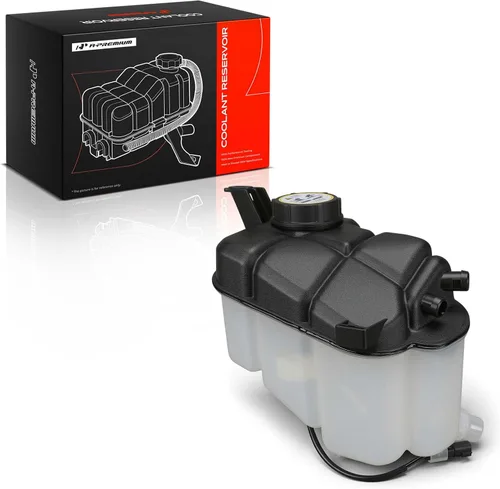Vista 10 de A-Premium Tanque de depósito de recuperación de desbordamiento de refrigerante del motor [con tapa y sensor] compatible con Jaguar E-Pace 2018-2019