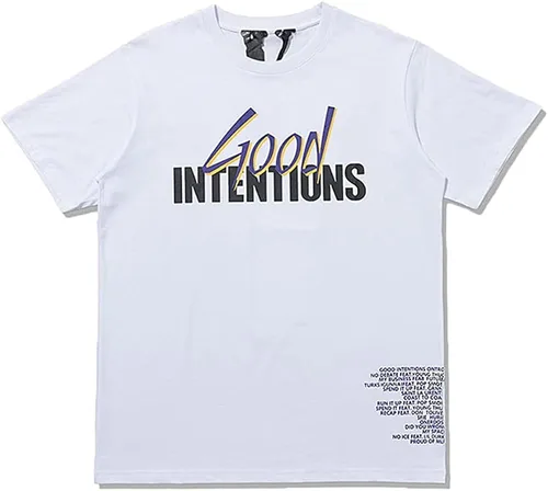 Vista 2 de Camiseta V-Lone de manga corta para hombre, camisetas gráficas novedosas para mujer, camisetas casuales de hip hop con cuello redondo
