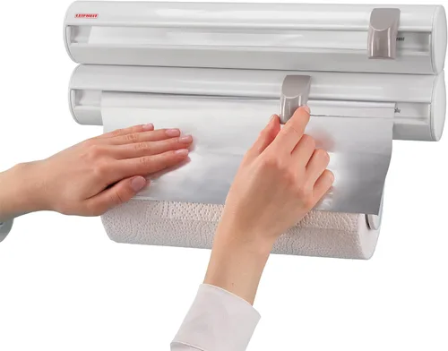Vista 4 de Leifheit Parat F2 2046398 - Dispensador de plástico, color blanco