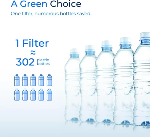 Vista 7 de Waterdrop Repuesto para filtro de agua Brita® Stream Pitcher, jarras y dispensadores de filtro Brita® OB05, filtros de vertido, filtros mejorados