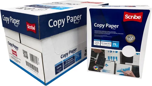 Vista 5 de Papel para impresora multiusos, 8.5 x 11 pulgadas, 20 libras (blanco, 1 paleta), papel multiusos, tamaño carta, papel para copiar, documentos