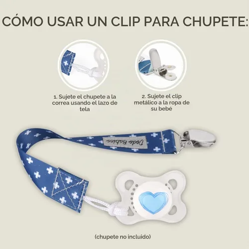 Vista 4 de Dodo Babies Paños de algodón para eructos – Algodón absorbente esencial para bebé – Hombro contorneado para bebé niño – Clip para chupete y estuche