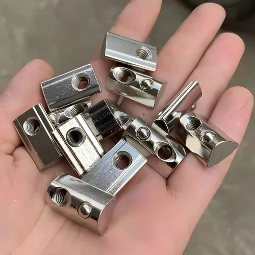Vista 3 de 60 unids M4 Spring T Nut Rolling Ball Cargando para Perfil de Extrusión de Aluminio Impresora 3D Máquina Industria Accesorios