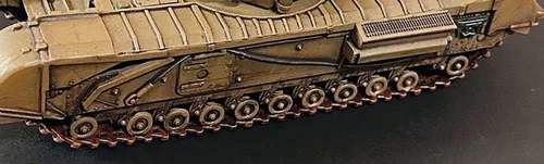 Vista 13 de Italeri 7083S 1:72 Brit. Churchill Mk. III Kit de construcción de modelos de pie, manualidades, pasatiempos, pegado, kit de plástico, multicolor