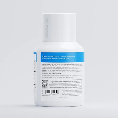 Vista 7 de Isotonix® Enzimas digestivas con probióticos Complejo multienzimático DigeZyme® y Lactospore® Bacillus Coagulans Absorción de nutrientes