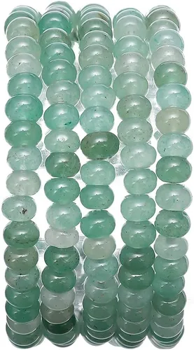 Vista 55 de BEADIA Cuentas de piedra natural africana de turquesa faceted rondelle 3x4mm semipreciosas sueltas para hacer joyas 38cm