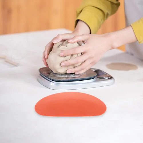 Vista 8 de EXCEART Costillas suaves para cerámica, herramientas de cerámica de silicona suave para hacer manualidades suaves y formas mientras se eliminan