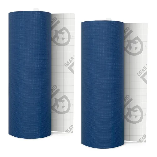 Vista 13 de GEAR AID - Cinta adhesiva resistente Tenacious de 3 x 20 pulgadas para reparación de tela y vinilo, repara rápidamente agujeros y desgarros en Coyote