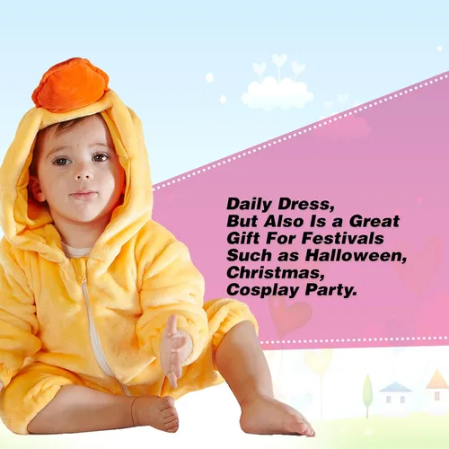 Vista 7 de MM SCRUBS Trajes de cosplay de animales disfraz de bebé para niños y niñas