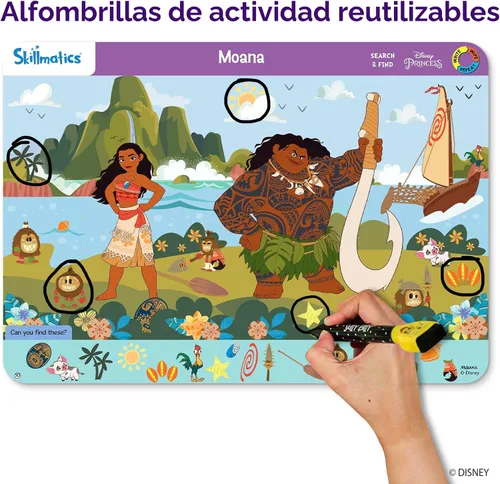 Vista 3 de Skillmatics Juguete preescolar de búsqueda y búsqueda - Princesa de Disney