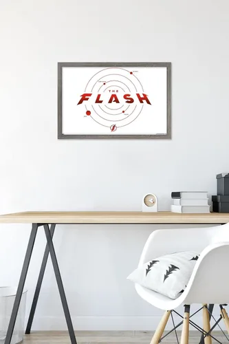 Vista 6 de Trends International DC Comics Movie The Flash - Póster de pared de la línea de tiempo