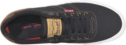 Vista 6 de Levis Miles WX Stacked Classic - Zapatos deportivos para hombre CarbónNegro