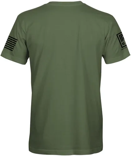 Vista 2 de Camiseta patriótica para hombre USA American Skull